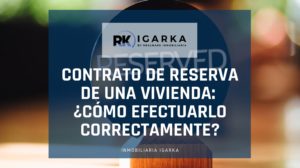 contrato de reserva de vivienda